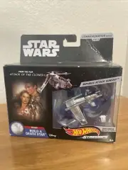 NEW HOT WHEELS STARSHIPS REPUBLIC GUNSHIP #2/9 SEALED BOX Star Wars series