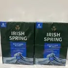(2 Pack) Irish Spring Moisture Blast Soap Unisex Soap, 3.7 Oz Bars, 8-Count Pack