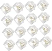 ULDIGI 16pcs Star Silicone Earring Backs Comfortable Earring Safety Backs Slip Ear Stud Stoppers Discs for Pierced