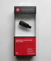 NEW/SEALED! Motorola HX550 Bluetooth Wireless Ear-Hook Headset Black