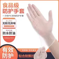 在飛比找蝦皮購物優惠-🔥台灣出貨🔥購滿199出貨 一次性手套 pvc手套 橡乳膠薄