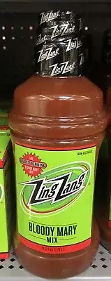 Zing Zang Bloody Mary Mix 1.75 L Bottle Vodka Cocktail Mixer