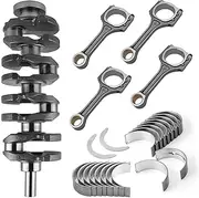 DanVard 2.0T Crankshaft Connecting Rods Bearings Kit Compatible with Hyundai Kia Genesis Coupe Santa Fe Sonata Optima Sportage 2.0 TURBO G4KH G4KF 2008-2016 23111-2G400 23510-2G440