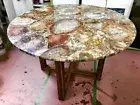 Petrified Wood Table, Petrified Side Table Top, Round Center & Coffee Table Top