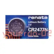 5 PC New Box Renata CR2477N Button Cell Fast Delivery