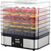 Digital Food Dehydrator Fruit Meat Vegetable Dryer Beef Jerky Maker w/7 Trays