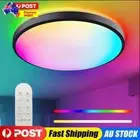 Smart Ceiling Light RGB Lamp Fixture with Remote&App Control for Kitchen Hallway