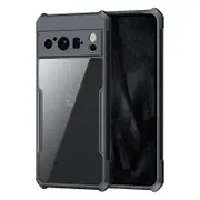 XUNDD For Google Pixel 8 Anti-Fingerprint Phone Case HD Clear Acrylic+TPU Mobile Phone Cover