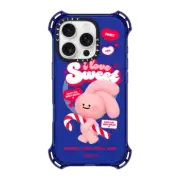 iPhone 16 Pro Bounce Case MagSafe Compatible PINK SWEET