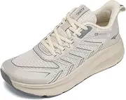 [Pozvnn] Mens Wide Toe Box Shoes Walking Running Athletic Sport Sneakers Tennis Comfortable Breathable Gym Workout Soft Sole