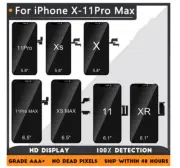 For iPhone X XR XS Max 11 Pro Max Se LCD Touch Screen Digitizer Replacement Lot