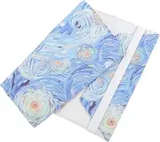 SEWACC Handmade Cloth Book Cover - Ornamental Protective Decor - Creative Fabric Jacket for A5 Books