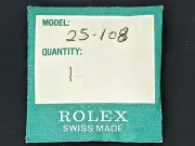 Rolex 25-108 Acrylic Oyster Cyclop Crystal Genuine New Factory Package