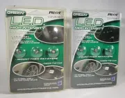 Pilot Automotive 2-Pack CZ-204G High Intensity Green LED Color Accent Lights