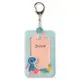 小禮堂 迪士尼 史迪奇 造型票卡收納套鑰匙圈 (藍鳳梨款) 4710588-017005