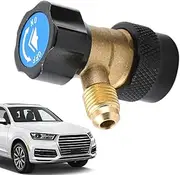 Quick Connector Adapter,Car Fine-Tuning Conversion Fitting | Quick Connecting 360 Rotational Precision Adapter for Car Air Conditioning Refrigerant Outdoors