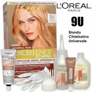 [L'oréal] L'oreal color triple treatment excellence nude very light blonde