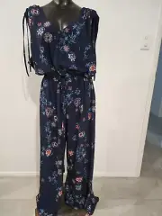 City Chic Playsuit Jumpsuit Sz XL (22) (16 18 20) Brand New Rrp $129.95