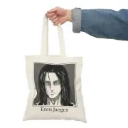 Eren Jaeger Tote Bag | Anime Shopper, Casual Carryall, Gift for Fans,