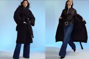CYNTHIA ROWLEY WOMEN'S NWT FAUX FUR COAT BLACK SHEARLING WITH BELT SZ LARGE $575