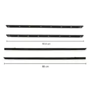 Set Outer Inner Weatherstrip Door Belt Fits Nissan D22 Frontier 1998 2004