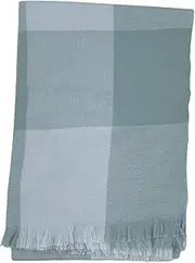 Mix Factory(ミックスファクトリー) 24-302-72429 Women's Scarf, Block Check, Women's, Neckline, Collar-wrap, Autumn, Winter, Cold Protection, Large, Washable, Hand Wash, Commuting to Work