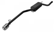 muffler for Ford Focus C-Max Van 1.8i 92kW 2004-2010 Single Round Tip 100mm