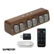 IN12 Glow Tube Clock Bluetooth Nixie Tube Clock Electronic Alarm Clock
