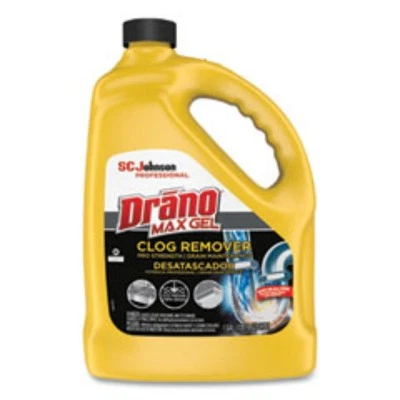 Max Gel Clog Remover, Bleach Scent, 128 Oz Bottle, 4 Bottles Per Carton