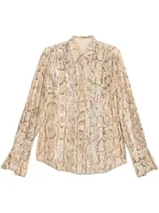 [Dries Van Noten] Dries Van Noten-01620-Celina Bis Emb 1482 W. W.Shirt-Donna 36 FR