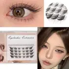 Natural Look False Eyelashes Manga Individual Lashes DIY Lash Extensions