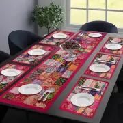 Runner Mat Dining Table Cover Cotton Patchwork Table Cloth Dining Table Decors