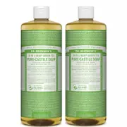 Dr. Bronner's Green Tea Pure-Castile Liquid Soap Duo