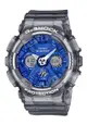Casio G-Shock GMA-S120TB-8A Women's Analog-Digital Watch with Grey Resin Band
