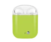 I7S Plus Bluetooth Headset True Stereo Wireless Headset For Apple Iphone - Green