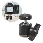 LSP Mini Ball Head - 1/4 Screw Mount for DSLR Camera Tripod Adapter Photography