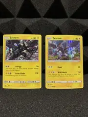 2017 Zekrom Shining Legends, and Zekrom Vivid Voltage 2020 M/NM