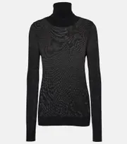 [Toteme] Toteme Wool and silk sweater AU 6 black