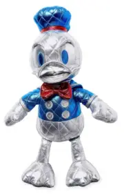 Donald Duck 85th Anniversary Metallic Plush 15'' – Special Edition - New, Mint