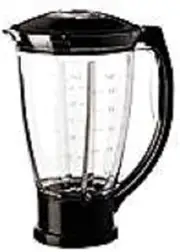 [Moulinex] XF6370B1 Glass Mixer Bowl 1.4 L Compatible with MasterChef Pro Food Processor Official Accessory