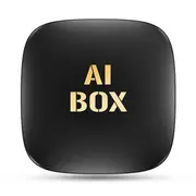 Car Adapter 3 in 1 Wireless CarPlay Android Adapter Wireless Adapter CarPlay Ai TV Box with Wired CarPlay Ai Box-A Black Gold