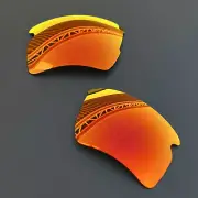 Fire Red POLARIZED Replacement Lenses for Oakley Flak 2.0 OO9295 Sunglasses 59mm