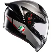 AGV K1 S Lap 2xl Motorcycle Helmet Matte Black/Gray/Red
