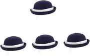 [WOFASHPURET] College Wet Hat Sun Hat Hat Summer Hat French Beret Hat Beret Berets Beret for Berets for Sun Hats for Summer Woolen Navy