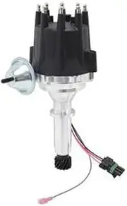 Aeroflow Holden 253 308 355 Ready To Run Distibutor Black Cap