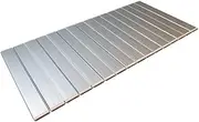 Topre L16 Folding Bath Lid, Antibacterial Ag+ Metallic Gray, 29.5 x 62.2 inches (75 x 159 cm), Made in Japan