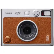 FujiFilm INSTAX mini Evo Hybrid Instant Camera Brown