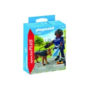 Playmobil Policeman w/ Sniffer Dog Kids/Childrens Interactive Toy Playset 4+