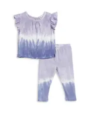 Splendid Girls' Tie Dye Top & Leggings Set - Baby