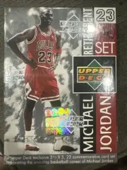 1999 Upper Deck Michael Jordan Retirement 23 Card Set NEW - Factory Sealed HOF
